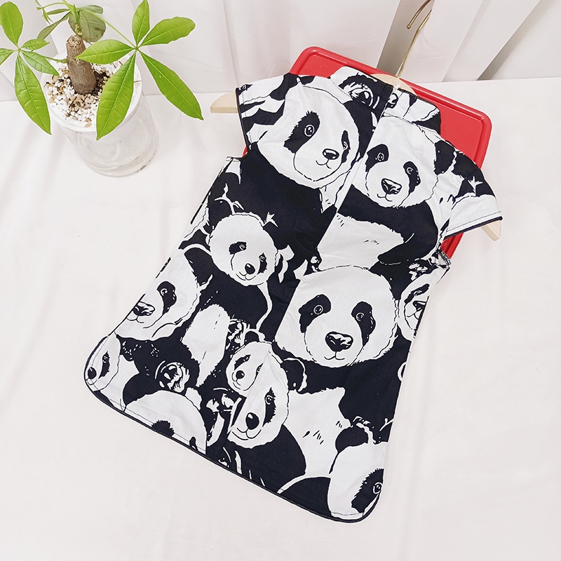 SANITKUN Đầm sườn xám phong cách Trung Hoa mừng năm mới xinh xắn dành cho bé gái