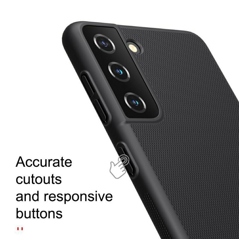 ốp lưng nillkin sần samsung S21 Fe chính hãng chống bám vân tay