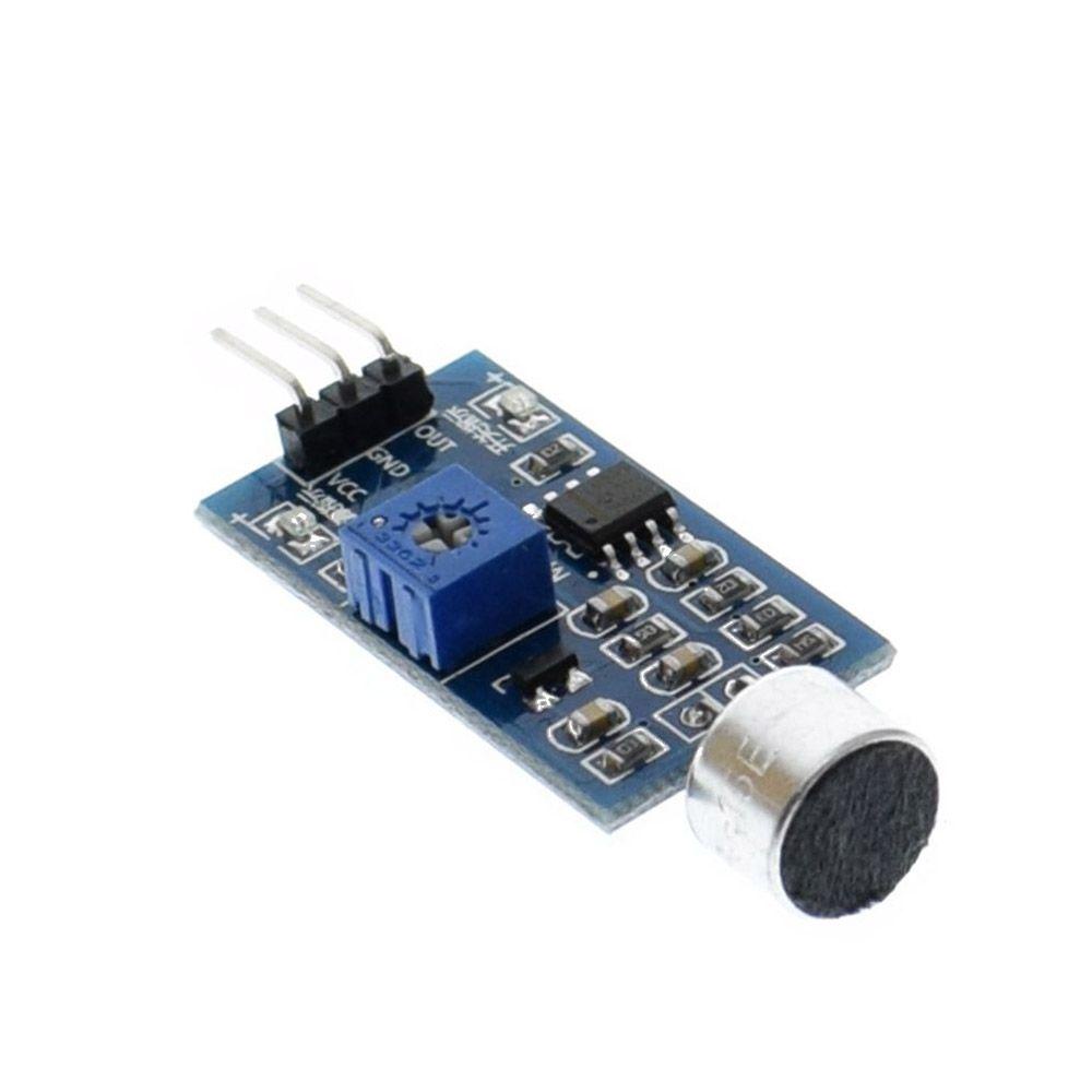 Bộ 3 Micro Cảm Biến Âm Thanh AUGUSTINA Độ Nhạy Cao 3Pin