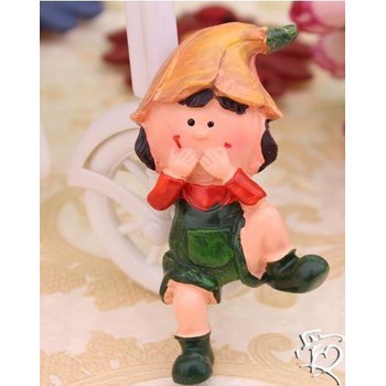 Búp bê nam châm gắn tủ lạnh ghi giấy note siêu cute