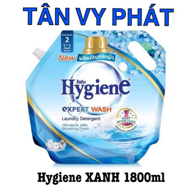 [Sỉ] Nước giặt Hygiene 1800ml xanh THÁI LAN