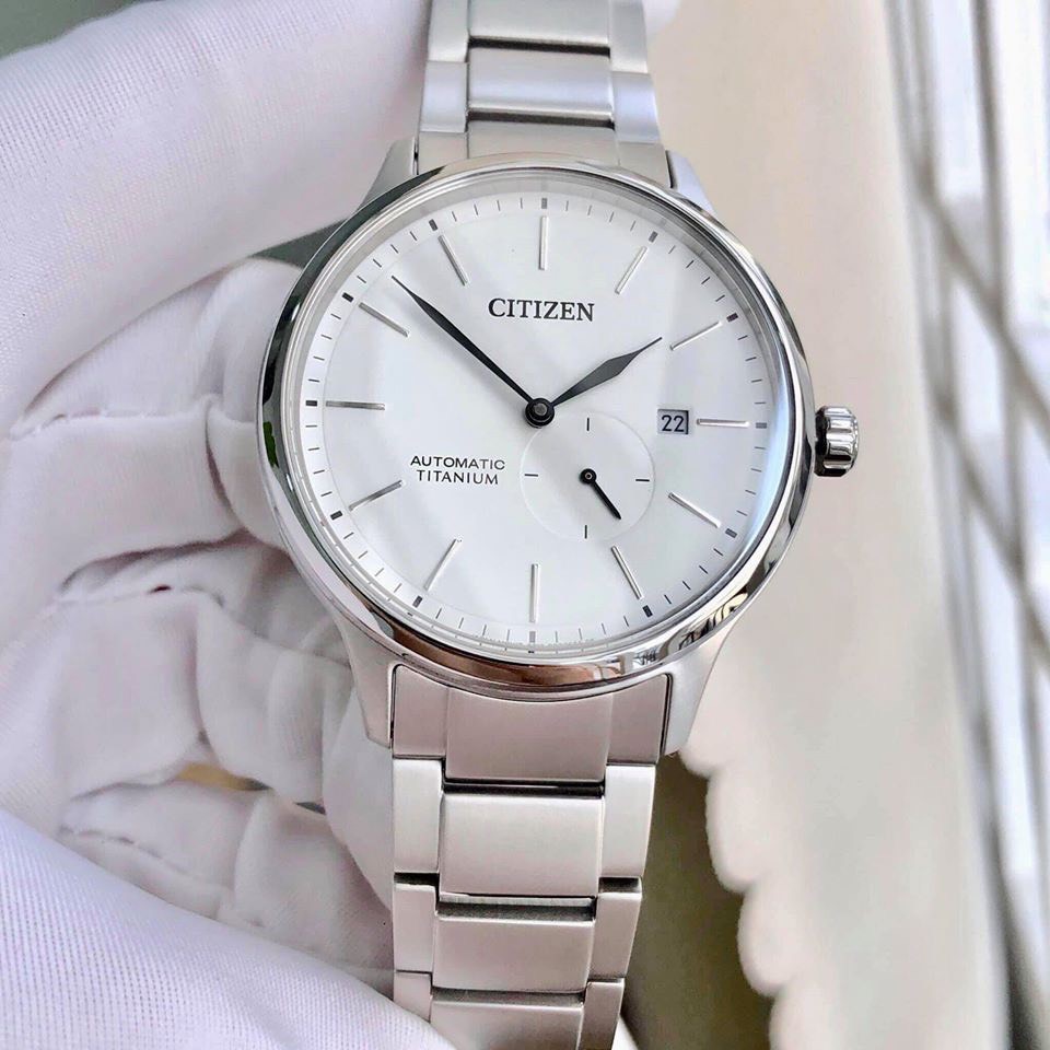 Đồng hồ nam Citizen NJ0090-81A - Máy Automatic - Vỏ dây Titanium - Mặt kính Sapphire