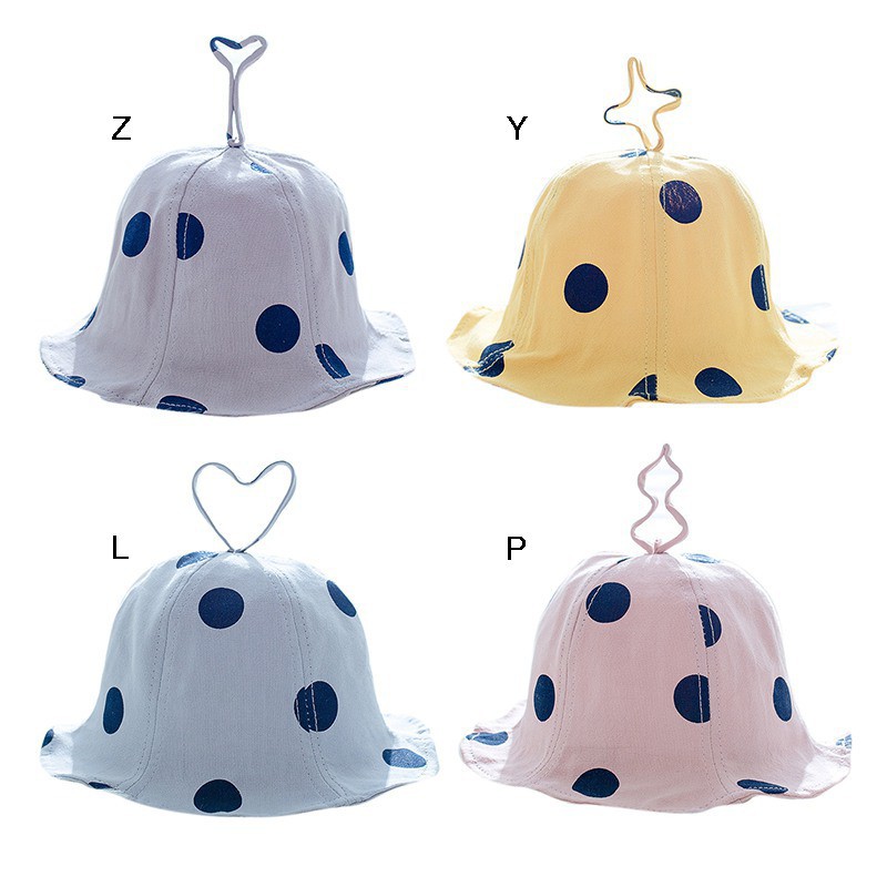 Mũ bucket in chữ dễ thương cho bé