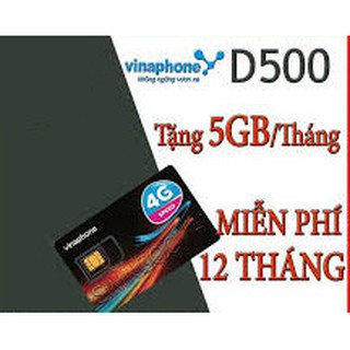 SIM VINAPHONE GÓI D500 – SIM VINAPHONE 4G – TRỌN GÓI 1 NĂM LÊN MẠNG THẢ GA KHỎI LO NẠP HÀNG THÁNG