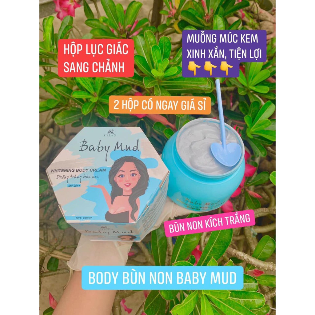 BÙN NON BABY MND DƯỠNG DA TRẮNG HỒNG MỊN MÀNG ( CHÍNH HÃNG )