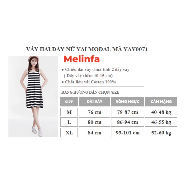 Váy ngủ hai dây vải Modal (gỗ Sồi) tự nhiên mát lạnh co giãn, đầm 2 dây mặc nhà mùa hè mã VAV0071