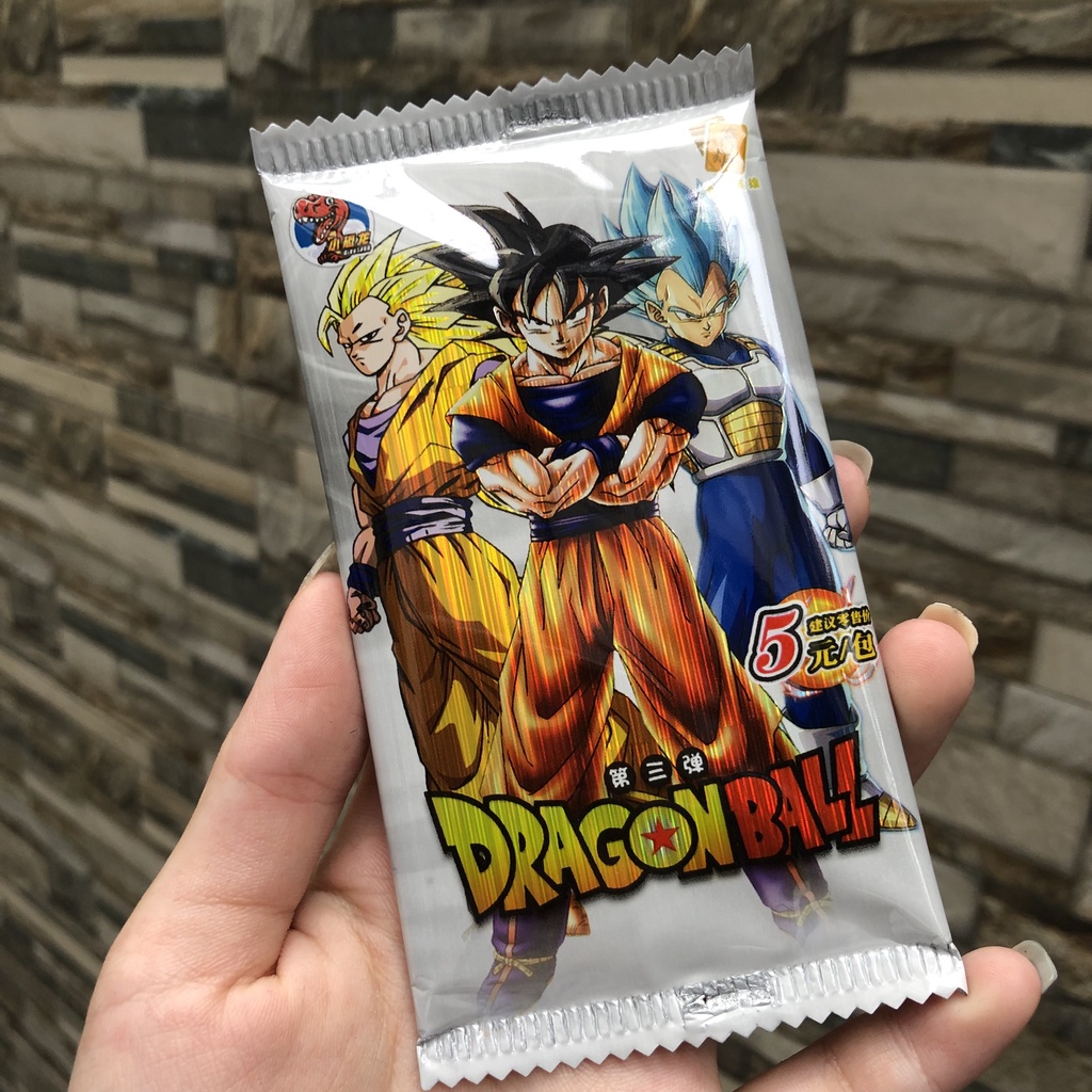 Set ảnh thẻ nhân phẩm DRAGON BALL ngẫu nhiên anime chibi xinh xắn mẫu mới siêu rẻ