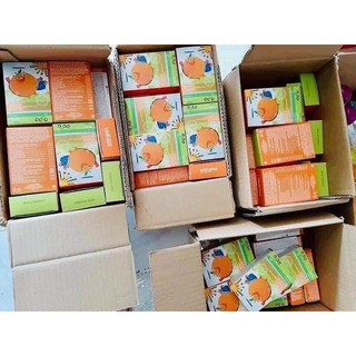 💯Sale hàng chính hãng _Kẹo vitamin cho trẻ vị cam tự nhiên_Kẹo Kid hộp 21 viên