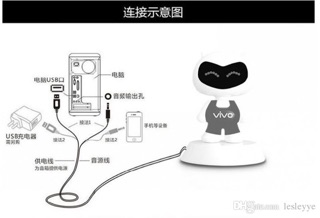 Loa vi tính Robot VIVO