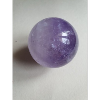 Đá tím amethyst dạng cầu size M (127 gram đường kính 4.5cm)