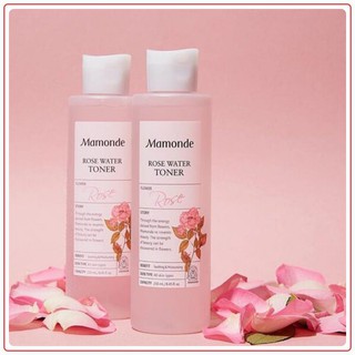  MAMONDE / Nước Hoa Hồng Không Cồn Dưỡng Ẩm Mamonde Rose Water Toner 250ml