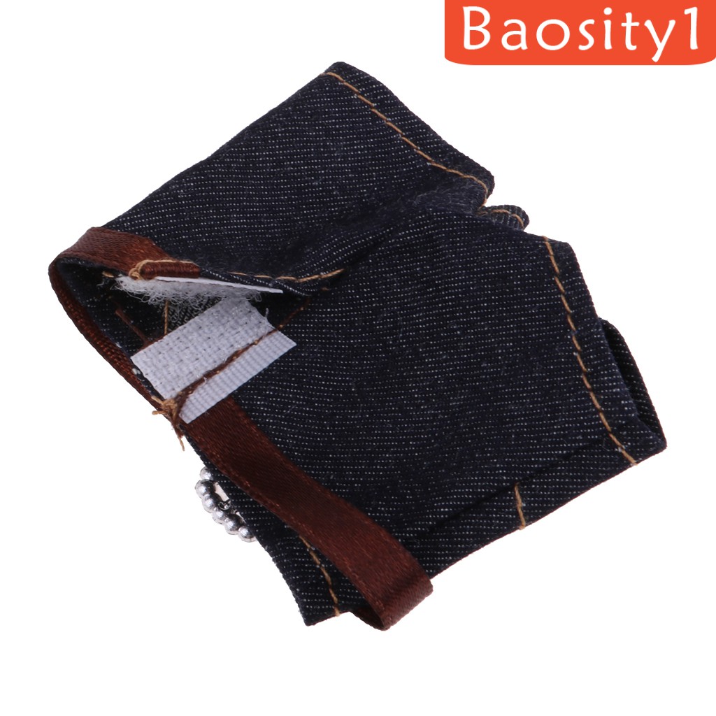 Bộ quần áo hai mảnh gồm áo ba lỗ và quần thời trang đơn giản dành cho búp bê 30cm