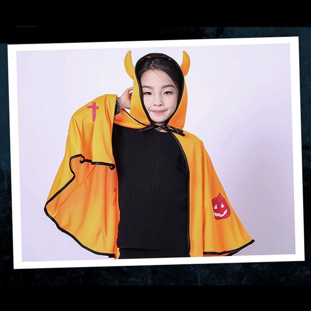 Áo Choàng Hóa Trang Phù Thủy Hoạt Hình Đáng Yêu Cho Bé Dịp halloween