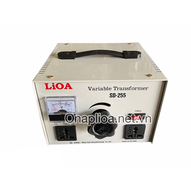 Biến áp vô cấp 1 pha SD-255