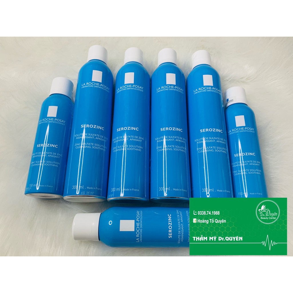 [CHÍNH HÃNG] xịt khoáng làm sạch và làm dịu da dành riêng cho da dầu mụn - Serozinc - La Roche-Posay | BigBuy360 - bigbuy360.vn