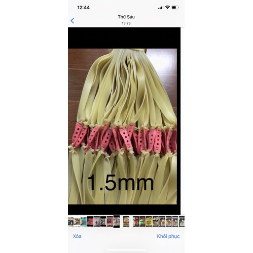 dây latex 1.5mm trong cao cấp