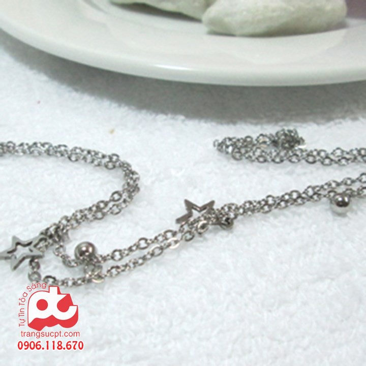 Lắc chân nữ inox không đen giá rẻ HCM - PT_LCN_67 | BigBuy360 - bigbuy360.vn