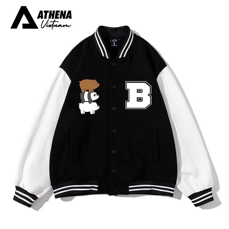 Áo Khoác Varsity Jacket Unisex - Varsity WeAreBear Athenas