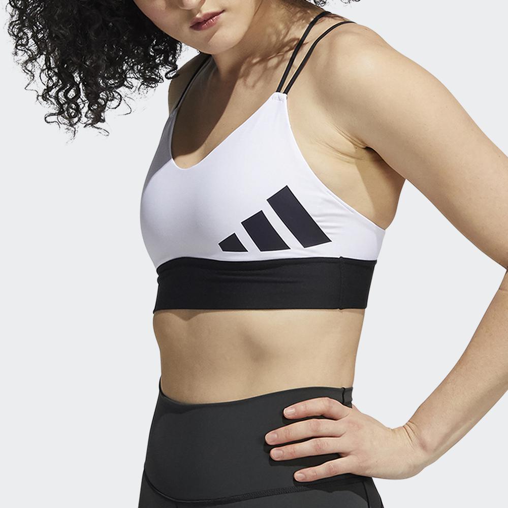 Áo Ngực Thể Thao adidas TRAINING Nữ Áo Bra Tập Luyện Light Support All Me Màu trắng GR8208