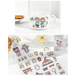 STICKER 2 TẤM HAPPY TIME | MST249