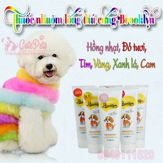 Thuốc nhuộm lông cho chó mèo Brooklyn 80g - Cutepets