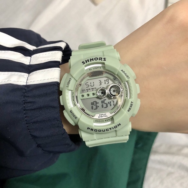 [watches.sg] Đồng Hồ thể thao Nam Và Nữ Shhorrs Tròn nhiều màu hot | BigBuy360 - bigbuy360.vn