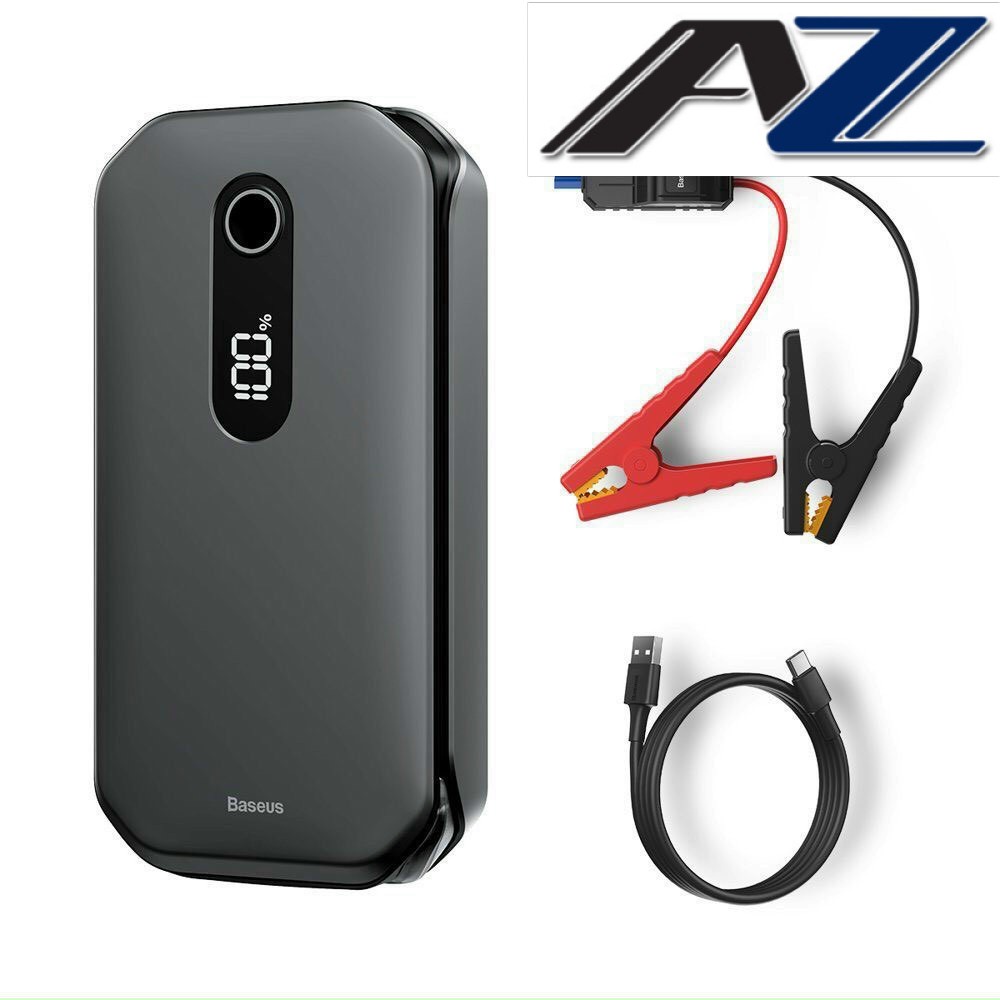 Bộ Kích Nổ Ô Tô Xe Hơi Đa Năng Khẩn Cấp Kiêm Pin Dự Phòng Baseus Super Energy Car Jump Starter Pro CRJS03 12000mAh