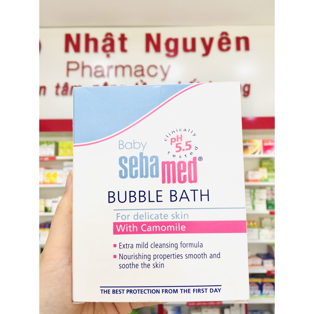 BABY SEBAMED BUBBLE BATH - Sữa tắm tạo bọt dịu nhẹ cho làn da bé Sebamed pH5.5