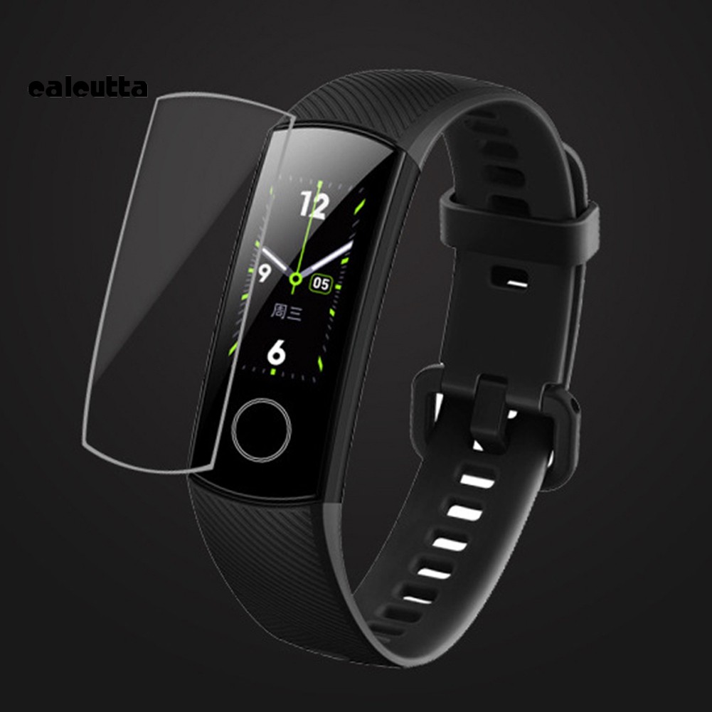 Bộ 3 miếng dán nhựa TPU cho mặt đồng hồ thông minh Huawei Honor Band 5