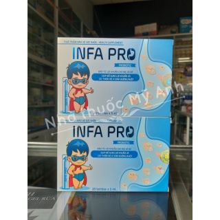 [CHÍNH HÃNG - GIÁ TỐT] Combo 2 hộp bào tử lợi khuẩn INFA PRO - hết biếng ăn, táo bón, chậm hấp thu