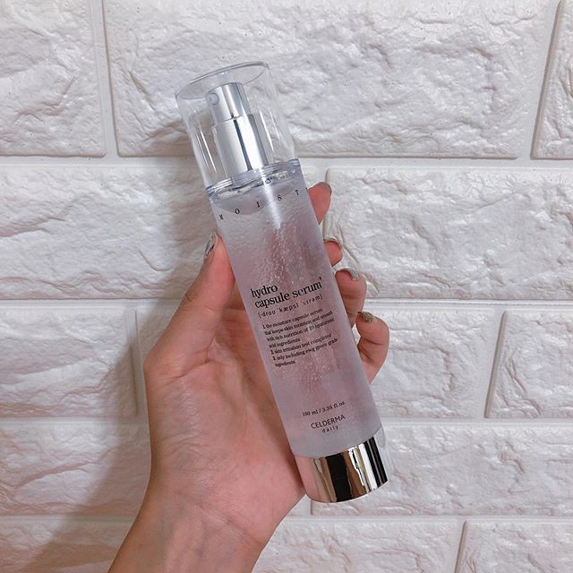 Serum siêu dưỡng ẩm CELDERMA daily Hydro Capsule Serum 100ml