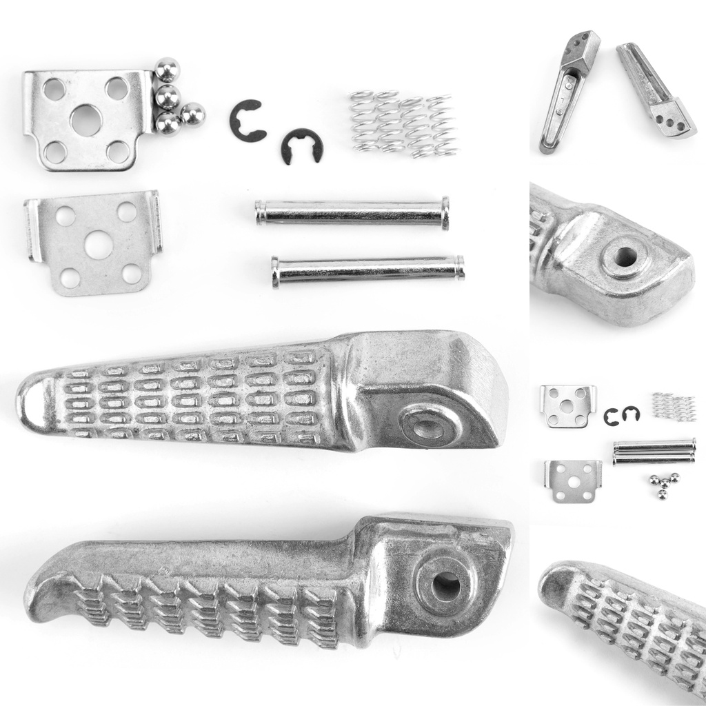 Đồ Gác Chân Phía Sau Màu Bạc Dành Cho Xe Kawasaki EX250 EX300 NINJA 250 300 ZZR1200