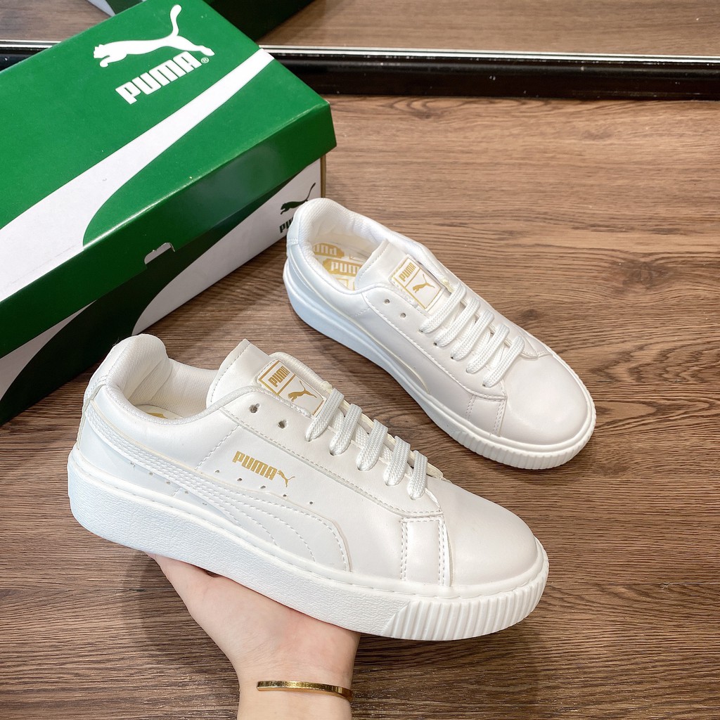 Giày thể thao sneaker puma trắng full vnxk :