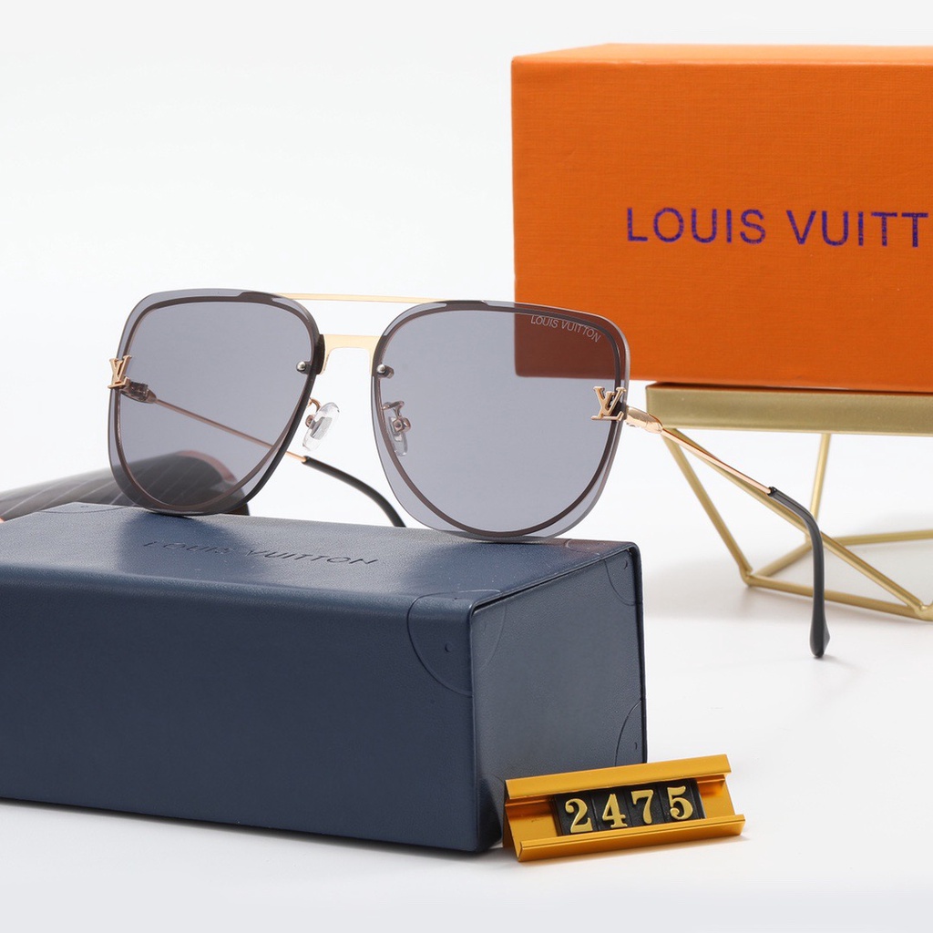 Kính Mát Thương Hiệu Louis Vuitton Cao Cấp Phong Cách Cổ Điển Sang Trọng Dành Cho Nam Nữ