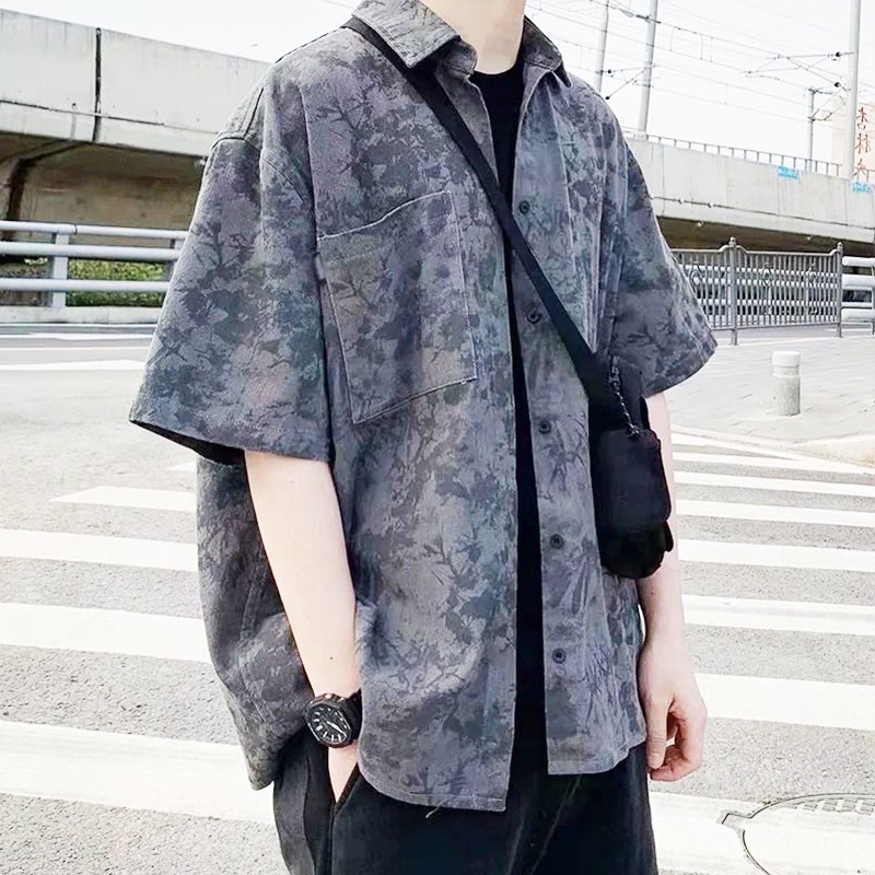 Áo thun ngắn tay phong cách thời trang dành cho nam | BigBuy360 - bigbuy360.vn