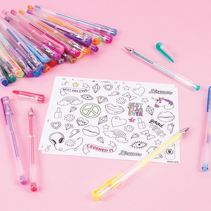 Bộ 30 Bút Gel Pen 3C4G 57172