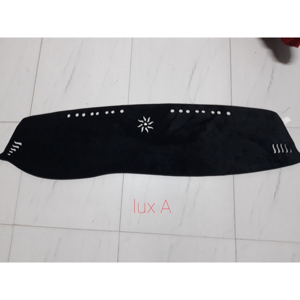 Thảm taplo VINFAST LUX-A LUX-SA   2.0 3 lớp thảm lót taplo da vân gỗ ô tô nhung lông cừu da vân carbon đẹp