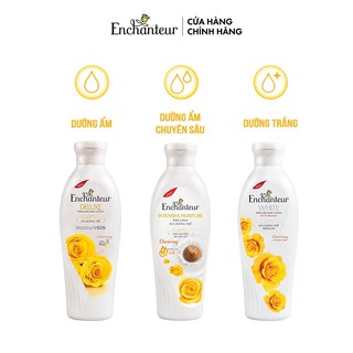 Sữa dưỡng thể dưỡng ẩm/ trắng da/ Dưỡng ẩm chuyên sâu Enchanteur hương Charming 200gr