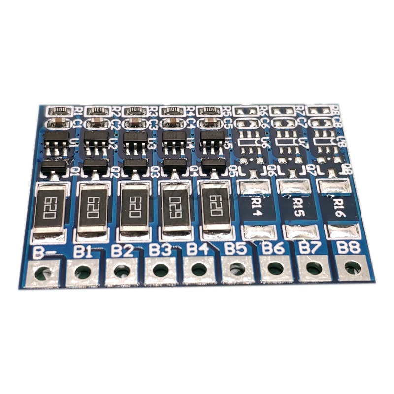1 Mạch Cân Bằng BMS 5S 18.5V 21V 18650 Bảo Vệ Pin Sạc Dự Phòng 18650