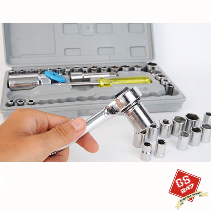 Bộ dụng cụ mở bu lông ốc vít, sửa chữa ô tô xe máy, đa năng