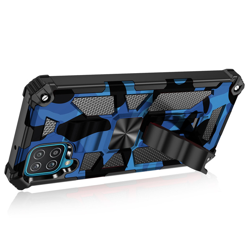 Casing Xiaomi Redmi Note 10 4G Redmi Note 10S   Casing Redmi Note 10 Pro  Case Protective Cover Camouflage Magnetic Bracket Armored Mobile Anti-drop Cover