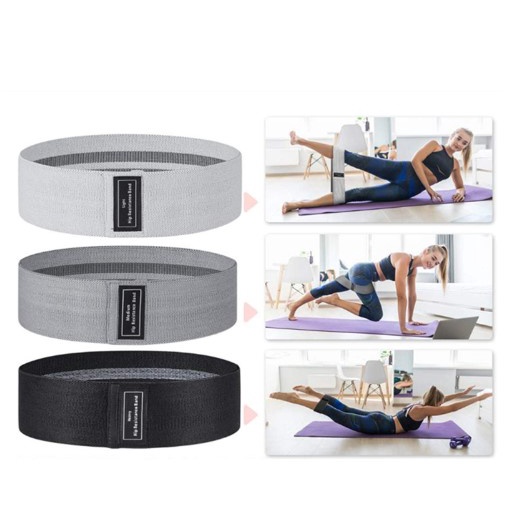 Dây kháng lực hỗ trợ tập mông chống trượt mềm mại trọng lượng nhẹ