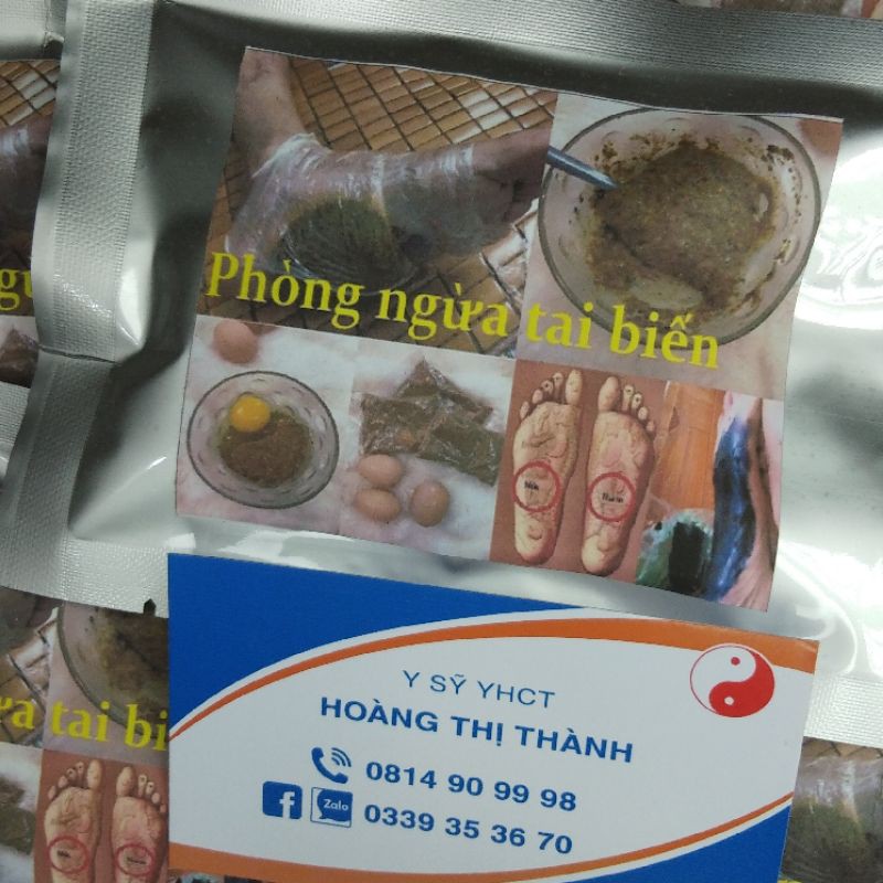 ĐẮP CHÂN THẢO DƯỢC - -Thải Độc Tố Cơ Thể Tốt Sức Khỏe Hỗ Trợ Chống Đột Quỵ