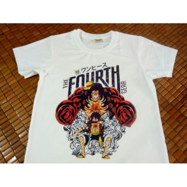 SIÊU SALE -  Áo thun one piece luffy gear 4 siêu ngầu kèm ảnh thật (in tại shop)  / Có đủ size trẻ em