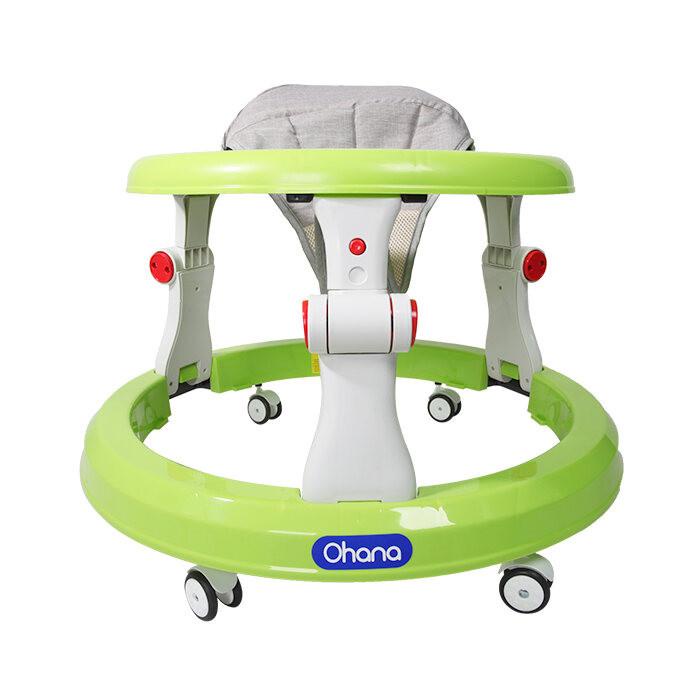 [HÀNG CAO CẤP]Xe tập đi tròn siêu rộng Ohana cho bé, điều chỉnh độ cao, tải trọng 20kg