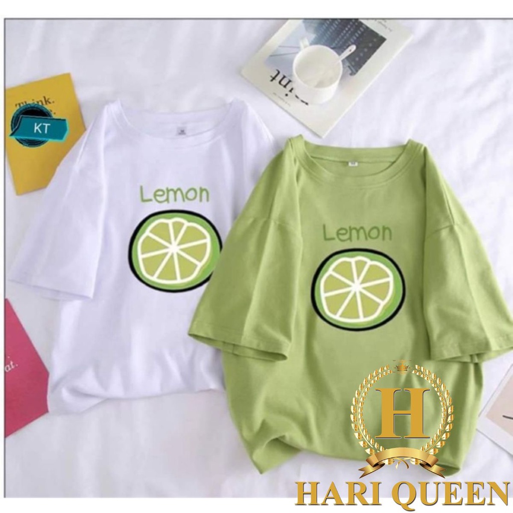 Áo phông LEMON chanh cắt HARIQUEEN
