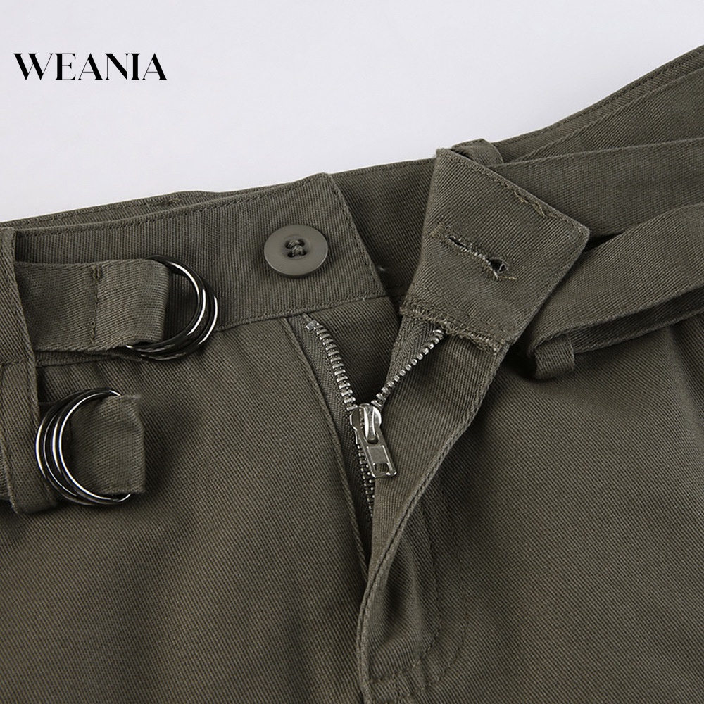 Chân Váy Ngắn Lưng Cao Thiết Kế Lệch Tà Thời Trang Cho Nữ