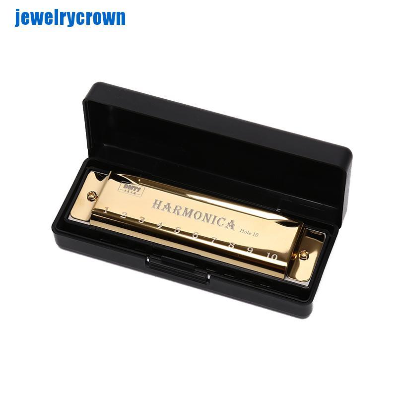 Kèn Harmonica 10 Lỗ Cho Người Mới Bắt Đầu Học