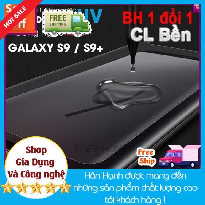 ||Bán lẻ rẻ như Buôn||  Kính cường lực Samsung S10 & S10PLUS Vân Tay Nhạy full Màn Hình keo nước UV - uv2 New 2020