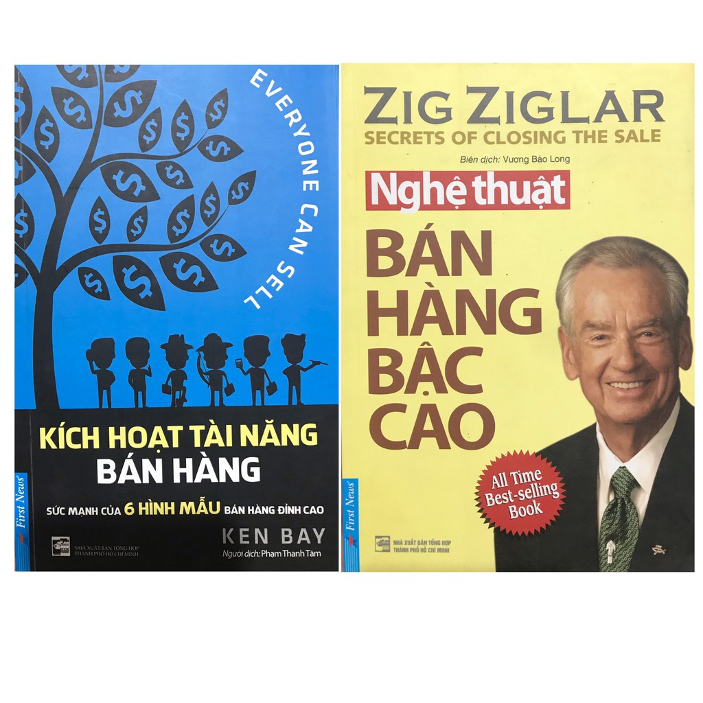 Sách - Combo Kích hoạt tài năng bán hàng + Nghệ thuật bán hàng bậc cao